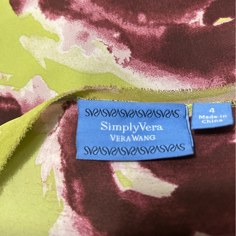 Simply Vera Wang Floral Dress - Picture 10 of 10